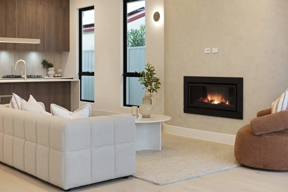 Open living room